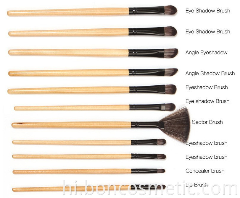 Private Label Makeup Brushes Set